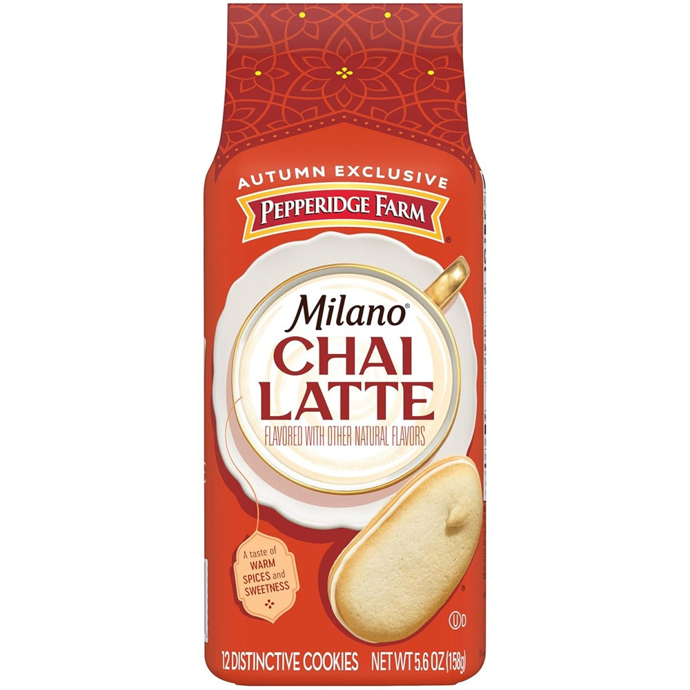Pepperidge Farm Milano Chai Latte Distinctive Cookies, 5.6 oz