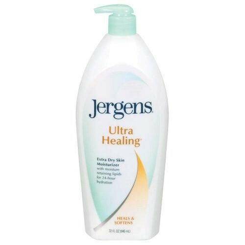 Jergens Ultra Healing Extra Dry Skin Moisturizing 24hrs Hydration, 32 oz - OleBella