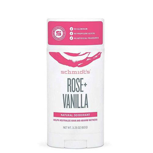 Rose+Vanilla Natural Deodorant, 3.25 oz - OleBella