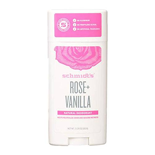 Rose+Vanilla Natural Deodorant, 3.25 oz - OleBella