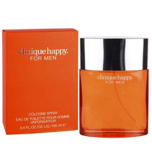 Clinique Happy for Men Cologne Spray EDT, 3.4 oz - OleBella