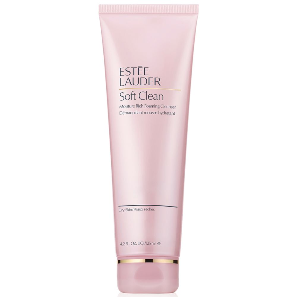 Estee Lauder Soft Cream Moisture Rich Foaming Cleanser Dry Skin, 4.2 oz | UPC 027131292807