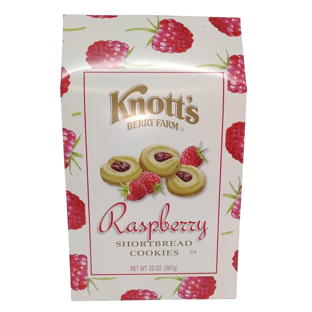 Knott's Berry Farm Raspberry Shortbread Cookies, 16 oz/ 454 g | UPC: 031535597383