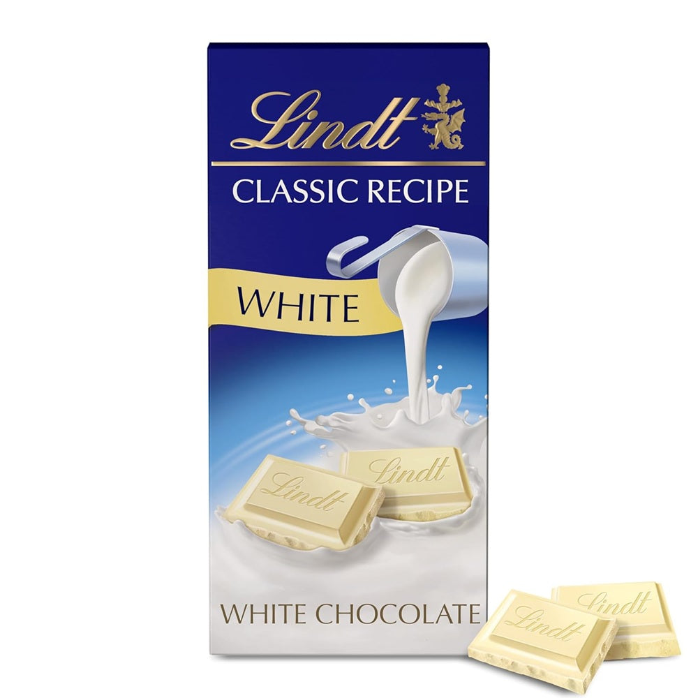 Lindt Classic Recipe White Chocolate Candy Bar - 4.4 oz