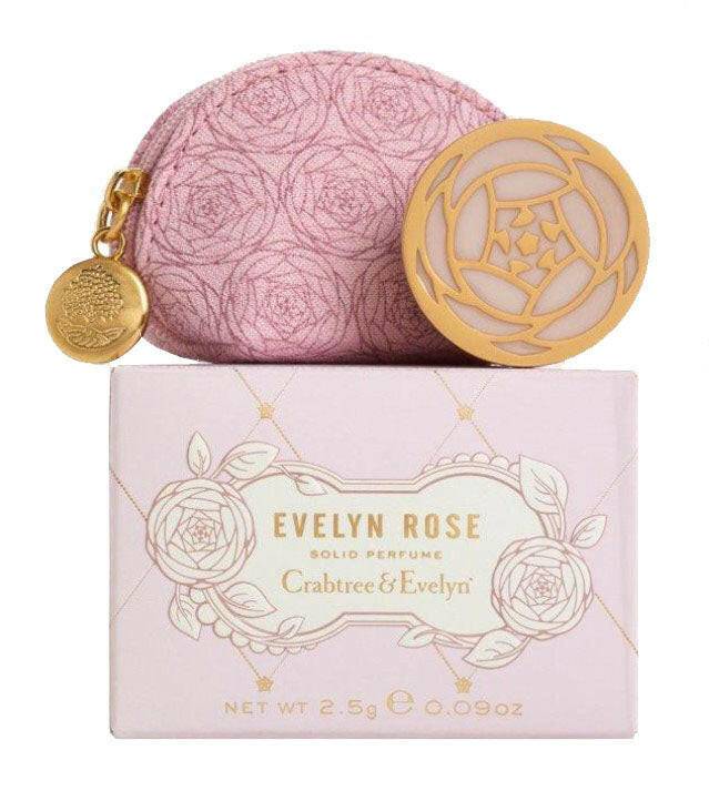 Crabtree & Evelyn Evelyn Rose Solid Perfume, 0.09 oz - OleBella