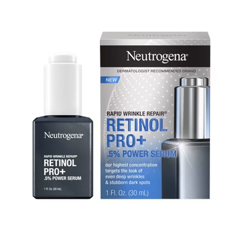Neutrogena Rapid Wrinkle Repair Retinol Pro+ Power Serum, 1 oz - OleBella