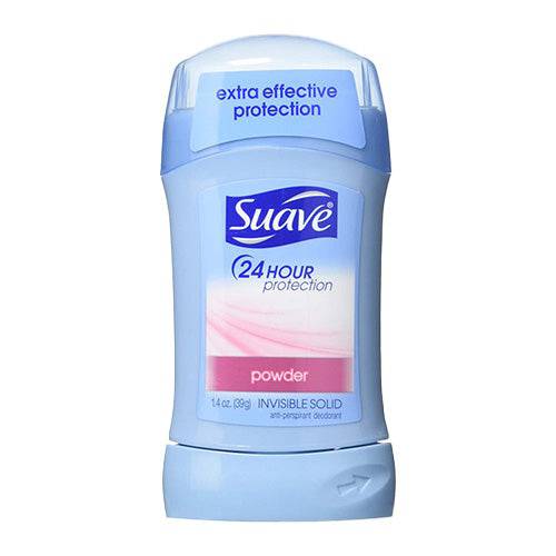 Suave 24 Hour Protection Powder Invisible Solid Anti-Perspirant Deodorant Stick by for Unisex - 1.4 oz Deodorant Stick - OleBella