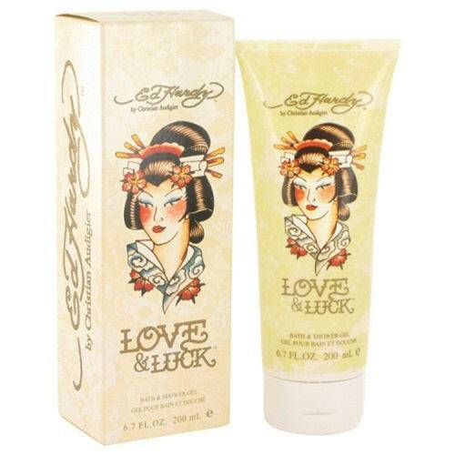 Ed Hardy by Christian Audligler Love & Luck Bath and Shower Gel, 6.7 oz - OleBella
