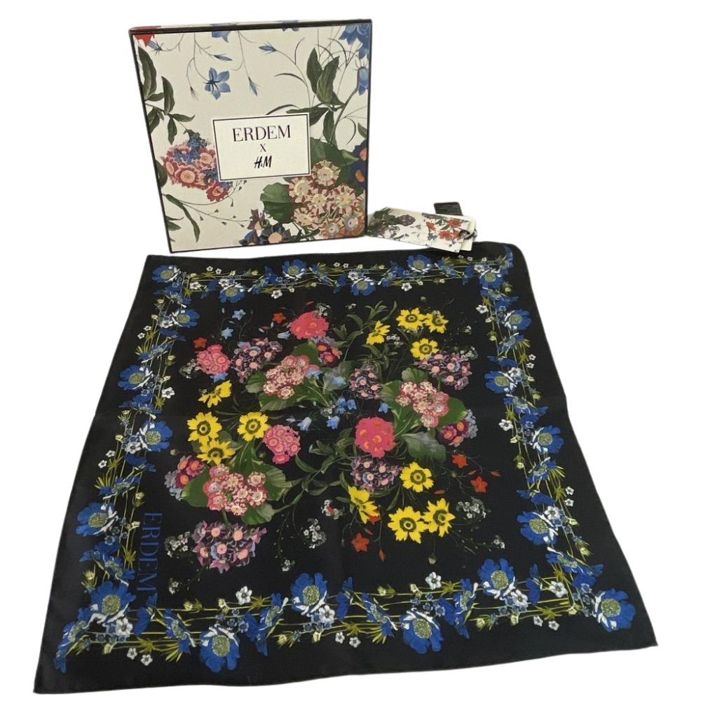 ERDEM x H&M Pure Silk Floral Print Scarf