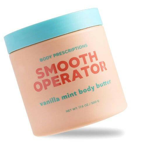 Body Prescriptions Smooth Operator Vanilla Mint Body Butter, 17.6 oz - OleBella