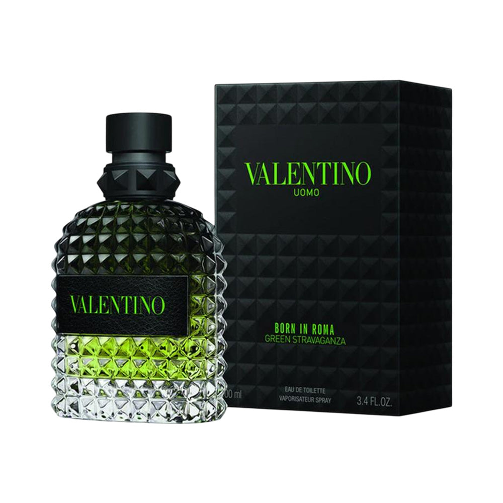 Valentino Born In Roma Green EDT, 3.4 oz / 100 ml by Valentino
