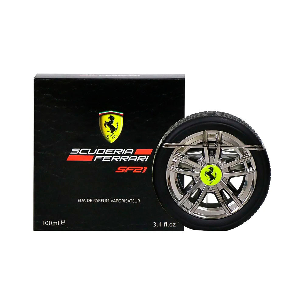 Ferrari Scuderia Sf21 Black EDP, 3.4 oz / 100 ml by Ferrari