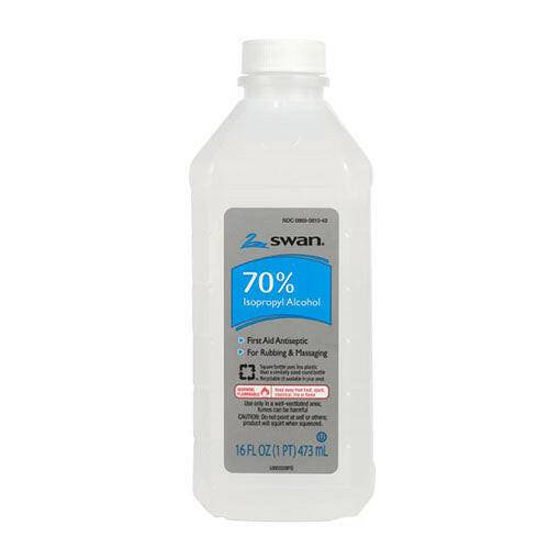 Swan 70% Isopropyl Alcohol, 16 oz - OleBella