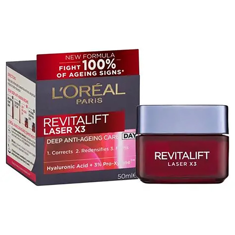 L'oreal Triple Active Day Light Moisturizer Dry & Sensitive Skin 50 ml - OleBella