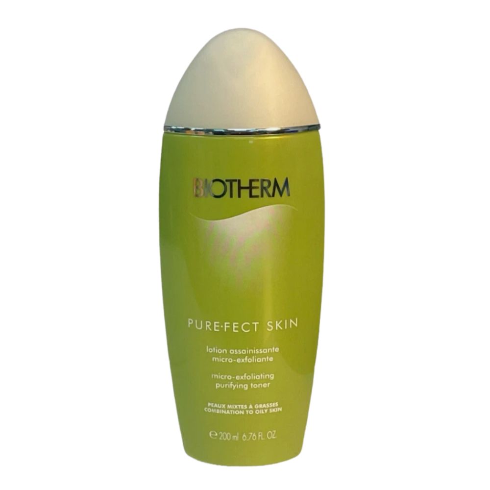 Biotherm PURE-FECT SKIN Micro-Exfoliating Purifying Toner Normal to Oily Skin, 6.76 oz/200 ml | UPC 3605540787908