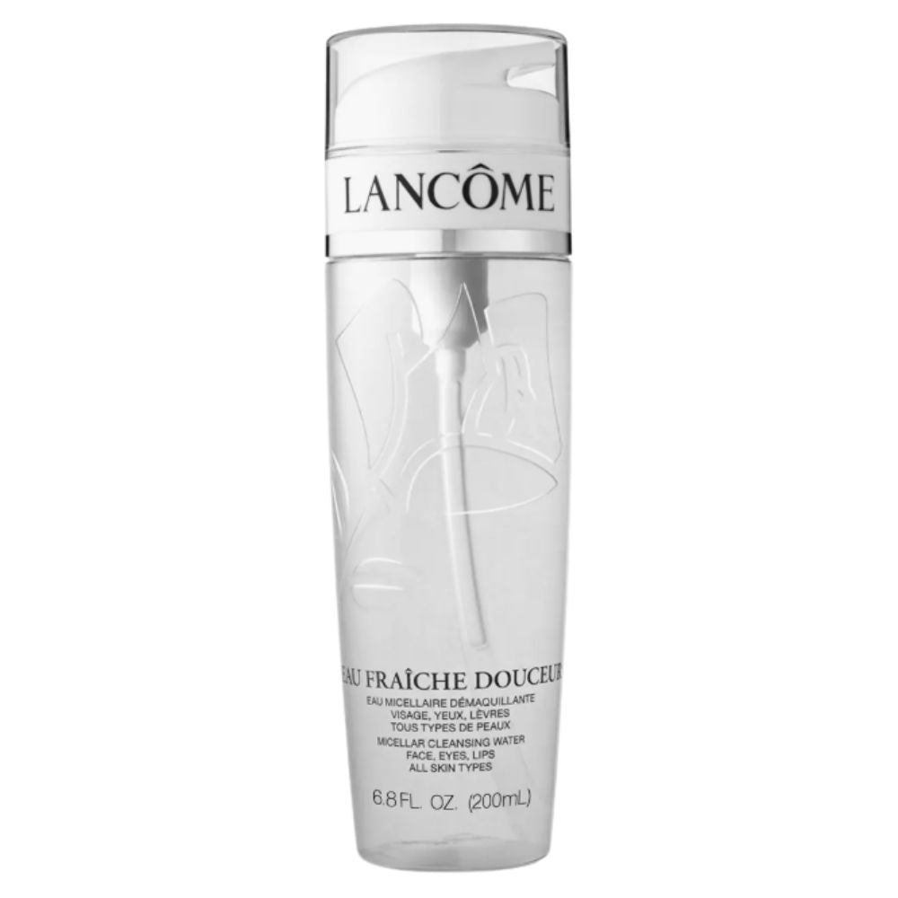 Lancome Eau Fraiche Douceur Micellar Cleansing Water Face, Eyes, Lips All Skin Types, 6.8 oz | UPC 3605970054229