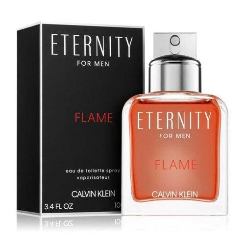 Calvin Klein Eternity for Men Flame EDT, 3.4 oz - OleBella