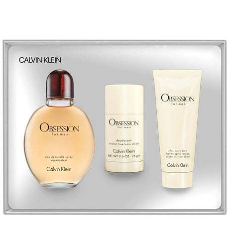 Obsession by Calvin Klein, 3 Piece Gift Set for Men - OleBella