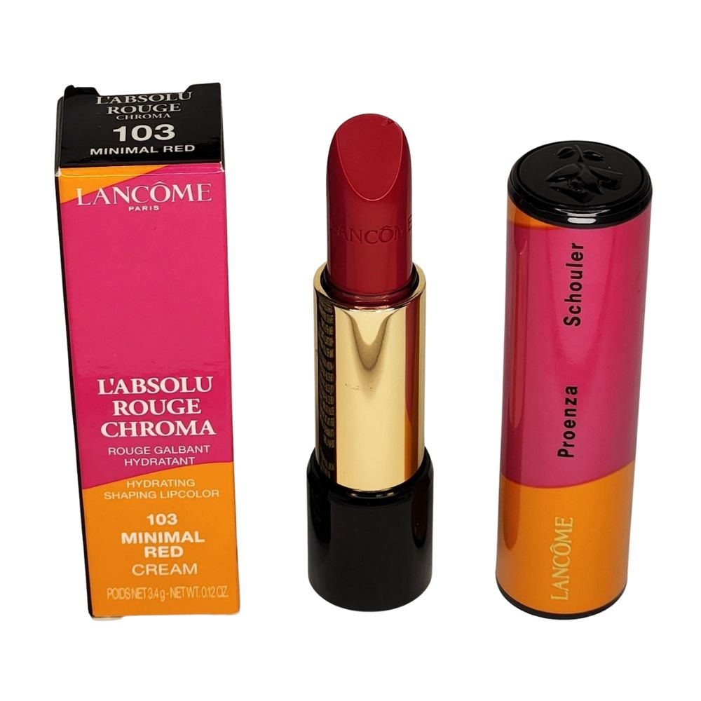 Lancome L'Absolu Rouge Chroma Hydrating Shaping Lipcolor 103 Minimal Red Cream