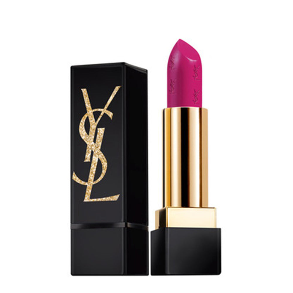 YSL Rouge pur Couture Gold Attraction Edition Satin Radiance Lipstick, 3.8 g - # 19