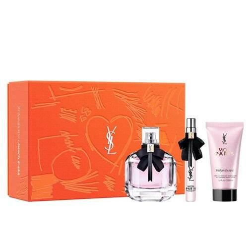 Yves Saint Laurent Mon Paris Deluxe 3-pc Fragrance Gift Set - OleBella