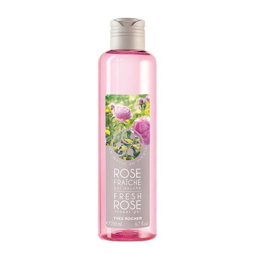 Yves Rocher Un Matin Au Jardin Fresh Rose Shower Gel, 6.7 oz - OleBella