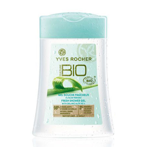 Yves Rocher Bio Fresh Shower Gel with Organic Aloe Vera, 6.7 oz - OleBella