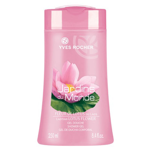 Yves Rocher Jardins Du Monde Laotian Lotus Flower Shower Gel, 8.4 oz - OleBella