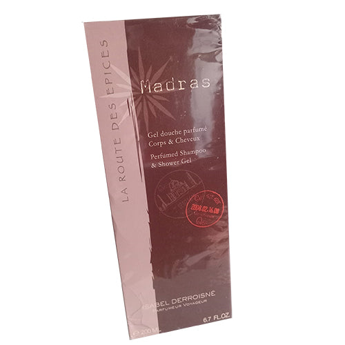 Isabel Derroisne Madras Perfumed Shampoo & Shower Gel, 6.7 oz (men) - OleBella