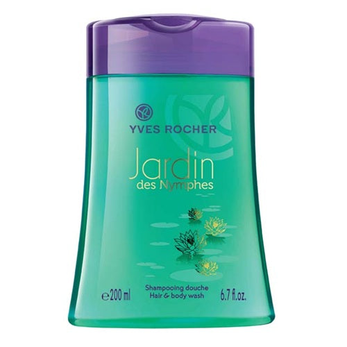 Yves Rocher Jardin des Nymphes Hair & Body Wash, 6.7 oz - OleBella