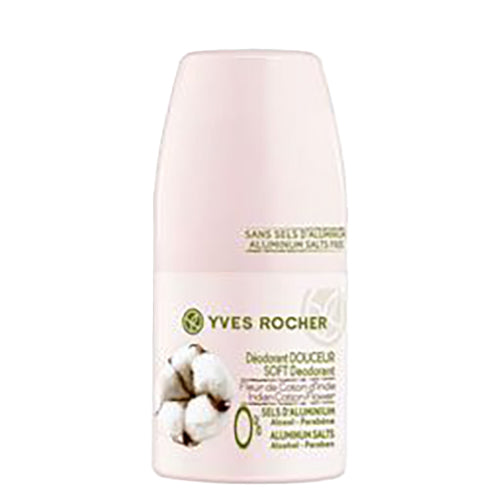 Yves Rocher Soft Deodorant Cotton Flower from India, 2 oz - OleBella