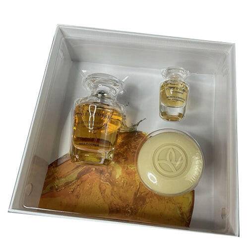 Yves Rocher Secret Essences Voile D'Ambre 3-Pc Fragrance Gift Set -Luxury Holiday Gift - OleBella