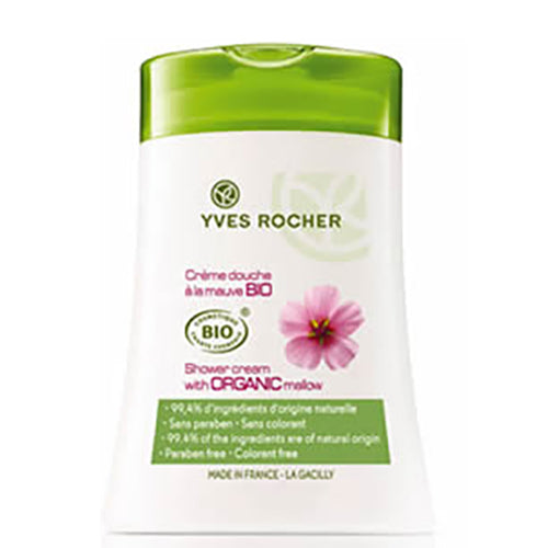 Yves Rocher Shower Cream with Mallow, 6.7 oz - OleBella