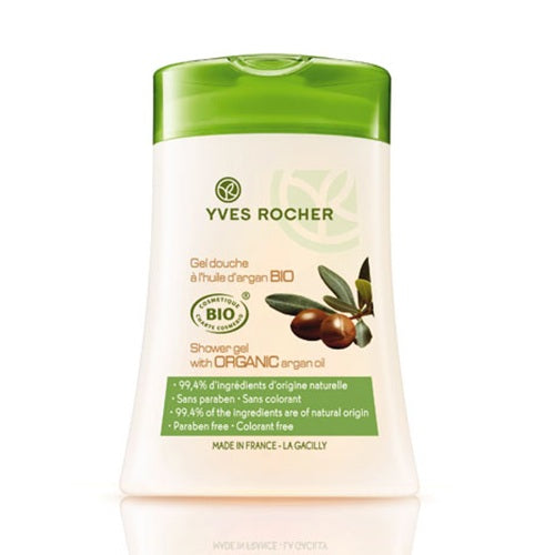 Yves Rocher Bio Shower Gel with Organic Argan Oil, 6.7 oz - OleBella