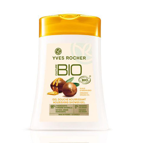 Yves Rocher Bio Organic Argan Oil Nourishing Shower Gel, 6.7 oz - OleBella