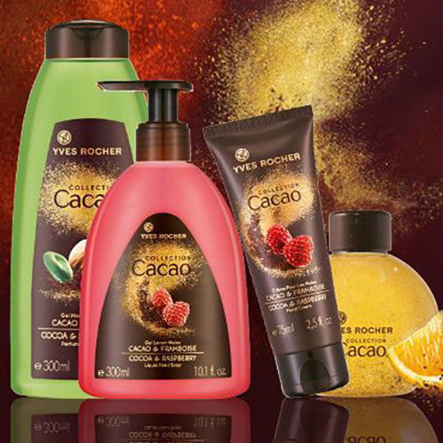 Yves Rocher Cacao & Raspberry Hand Soap, 300 ml - OleBella