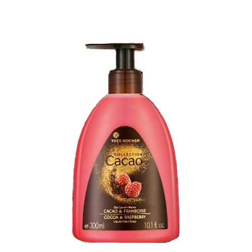 Yves Rocher Cacao & Raspberry Hand Soap, 300 ml - OleBella