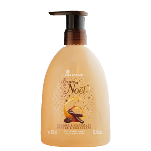 Yves Rocher Fruits Noel Orange & Chocolate Hand Soap, 300 ml - OleBella