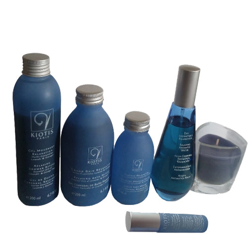 Kiotis Eau Aromatique Relaxation 6-piece Shower Ritual Gift Set for Women - OleBella