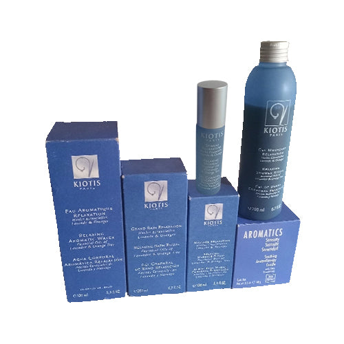 Kiotis Eau Aromatique Relaxation 6-piece Shower Ritual Gift Set for Women - OleBella