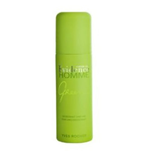 Yves Rocher Come Une Evidence Homme Green Perfumed Deodorant, 3.4 oz - OleBella