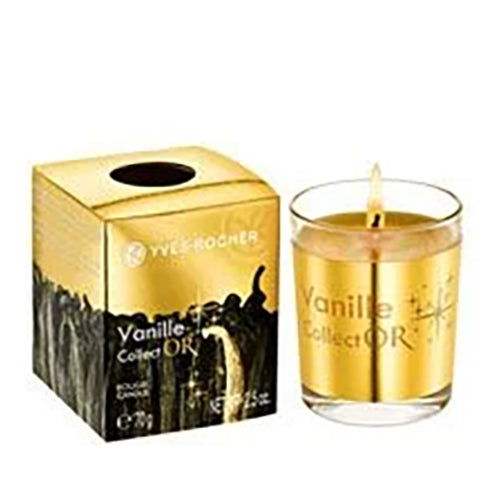 Yves Rocher Vanille Collect OR Candle, 2.4 oz - OleBella