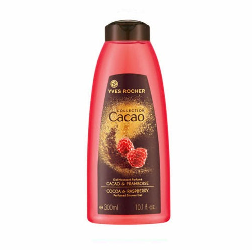 Yves Rocher Cacao & Raspberry Perfumed Shower Gel, 300 ml - OleBella