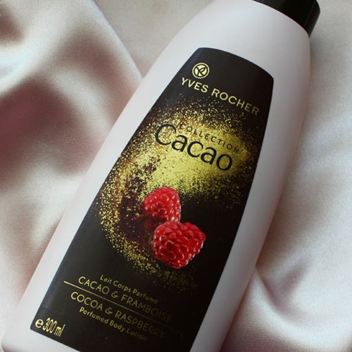 Yves Rocher Cacao & Raspberry Perfumed Body Lotion, 300 ml - OleBella