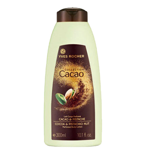 Yves Rocher Cacao & Pistachio Nut Perfumed Body Lotion, 300 ml - OleBella