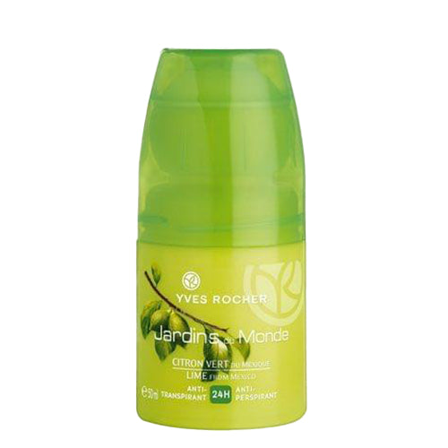 Yves Rocher Lime From Mexico   Antiperspirant Deodorant, 2  oz - OleBella
