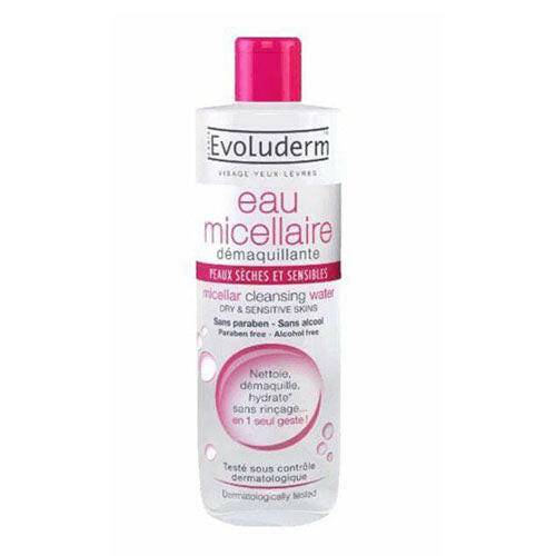 Evoluderm Micellar Cleansing Water Reactive Skin, 16.9 oz / France - OleBella
