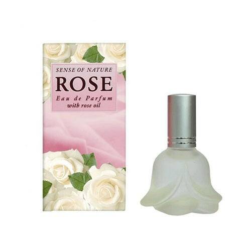 Aroma Essence Rose EDP w/ Rose Oil 0.42 oz/White - OleBella
