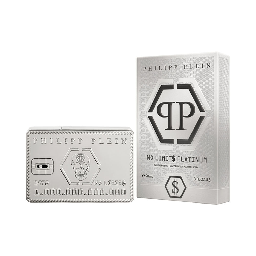 Philipp Plein No Limits Platinum EDP, 3.0 oz / 90 ml by Philipp