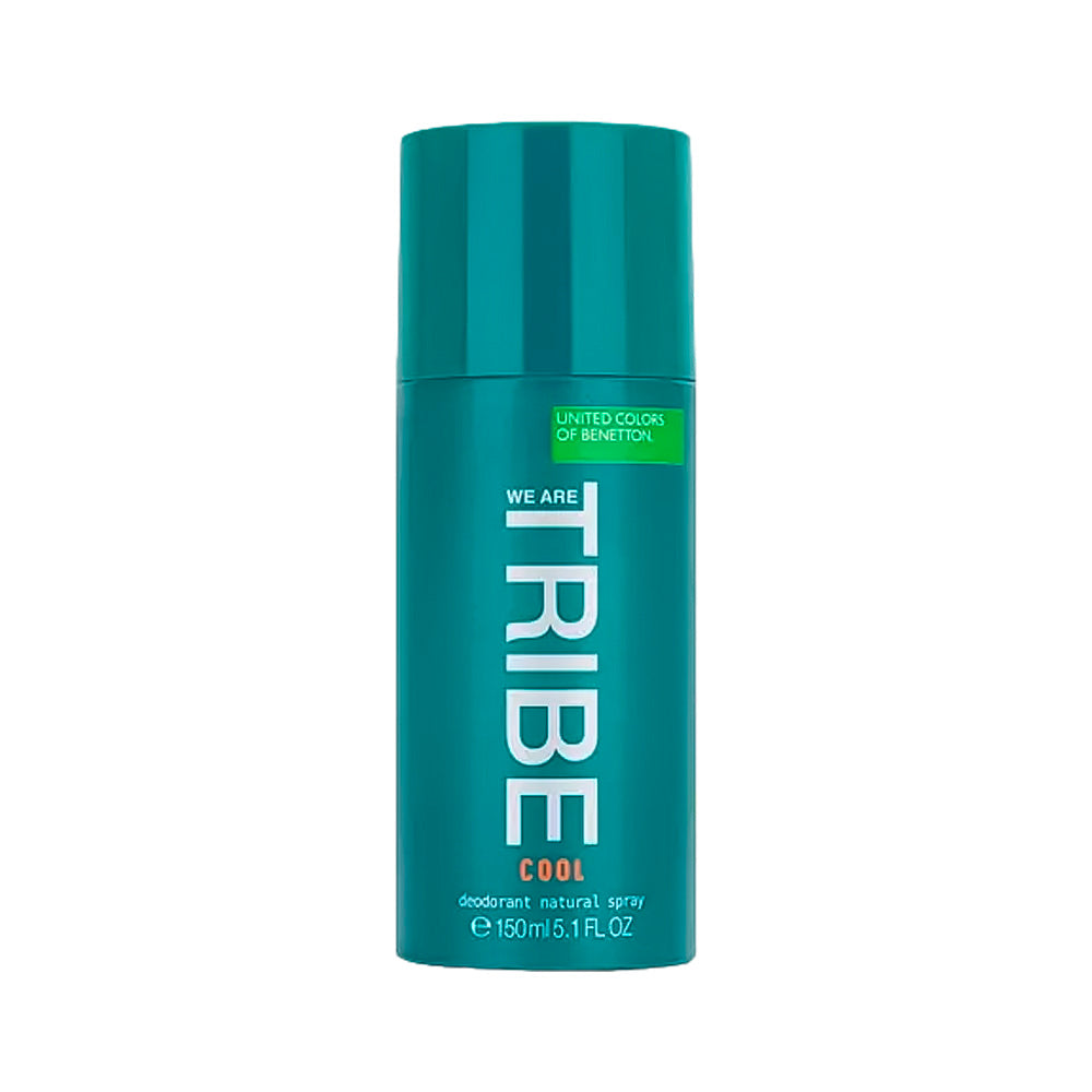 Desodorante Spray Benetton Tribe Cool, 5.0 oz / 150 ml by Desodorante